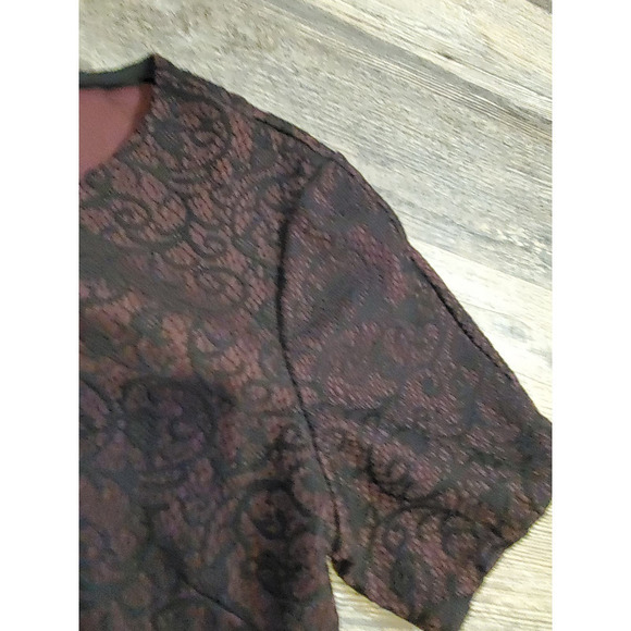 Wilfred Lace fitted Dress Medium back Zip - Picture 6 of 7